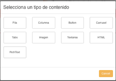 Tipos de contenido sirnico